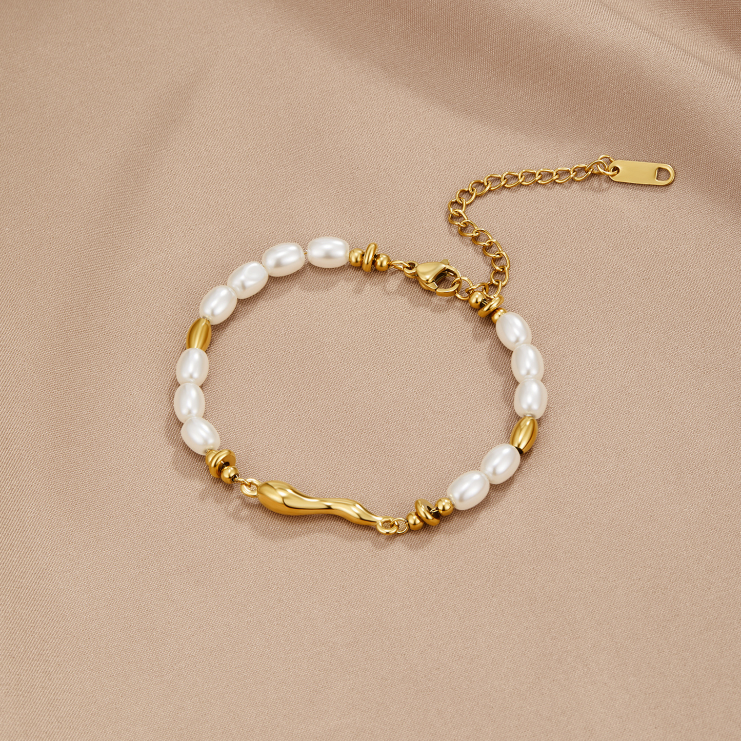 Lov – Bracciale con perle d’acqua dolce