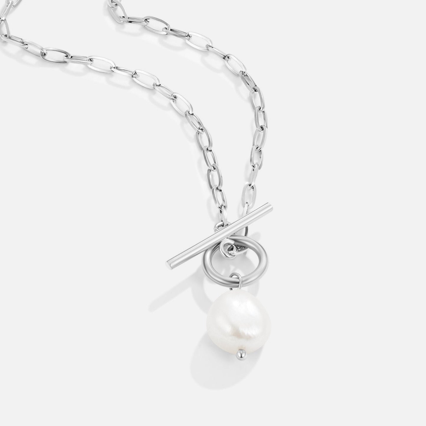 Collana Eva con perle d’acqua dolce in argento