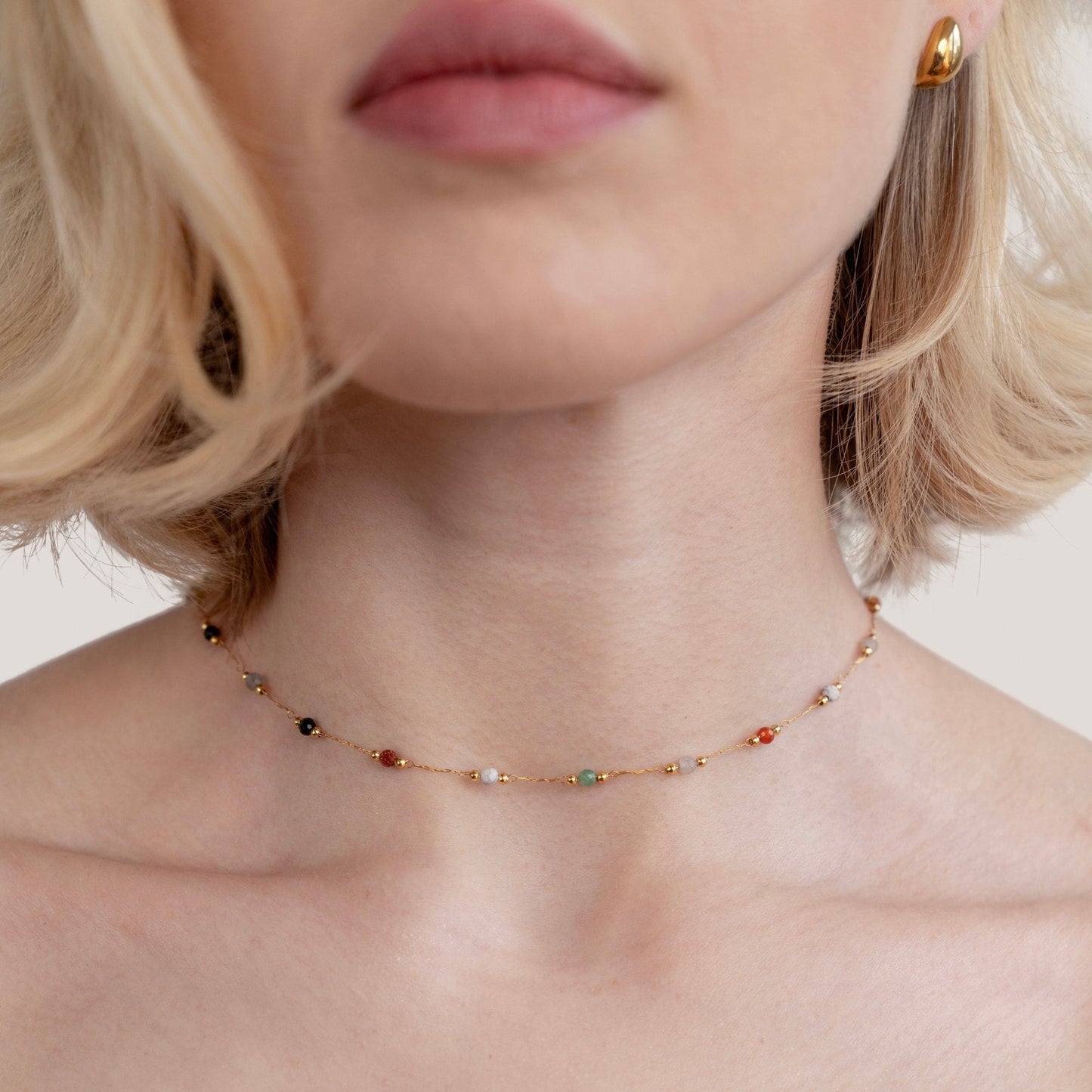 Luly – Collana con pietra naturale