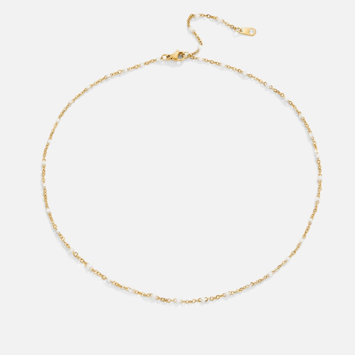 Collana di perle bianche pure