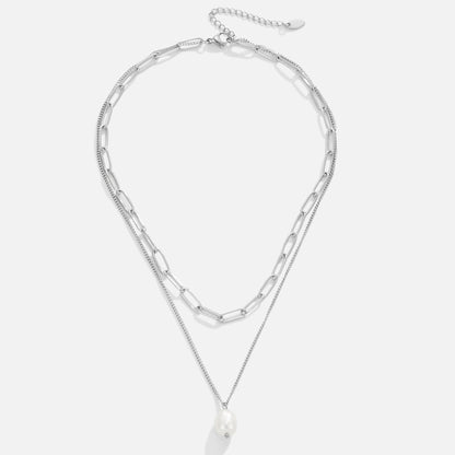 Collana Angela con perle in argento