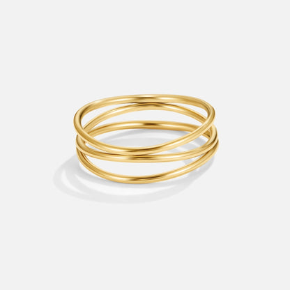 Infinity Loop – Anello in oro