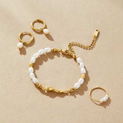 Lov – Bracciale con perle d’acqua dolce