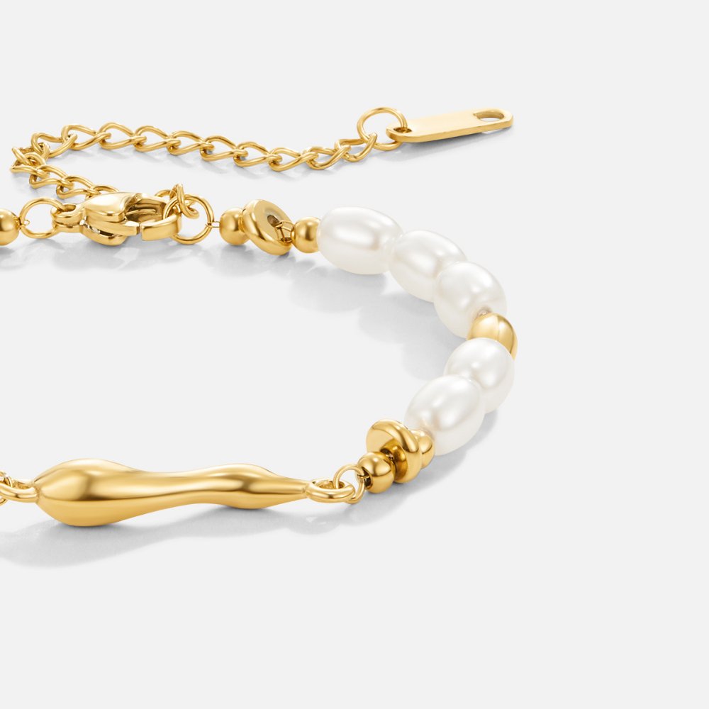 Lov – Bracciale con perle d’acqua dolce