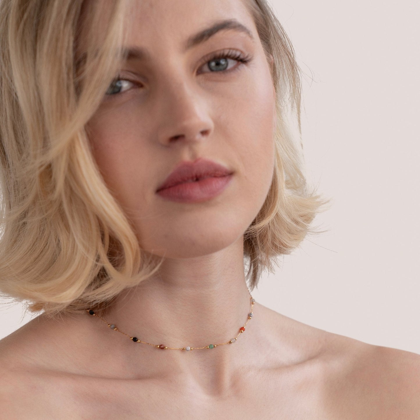 Luly – Collana con pietra naturale