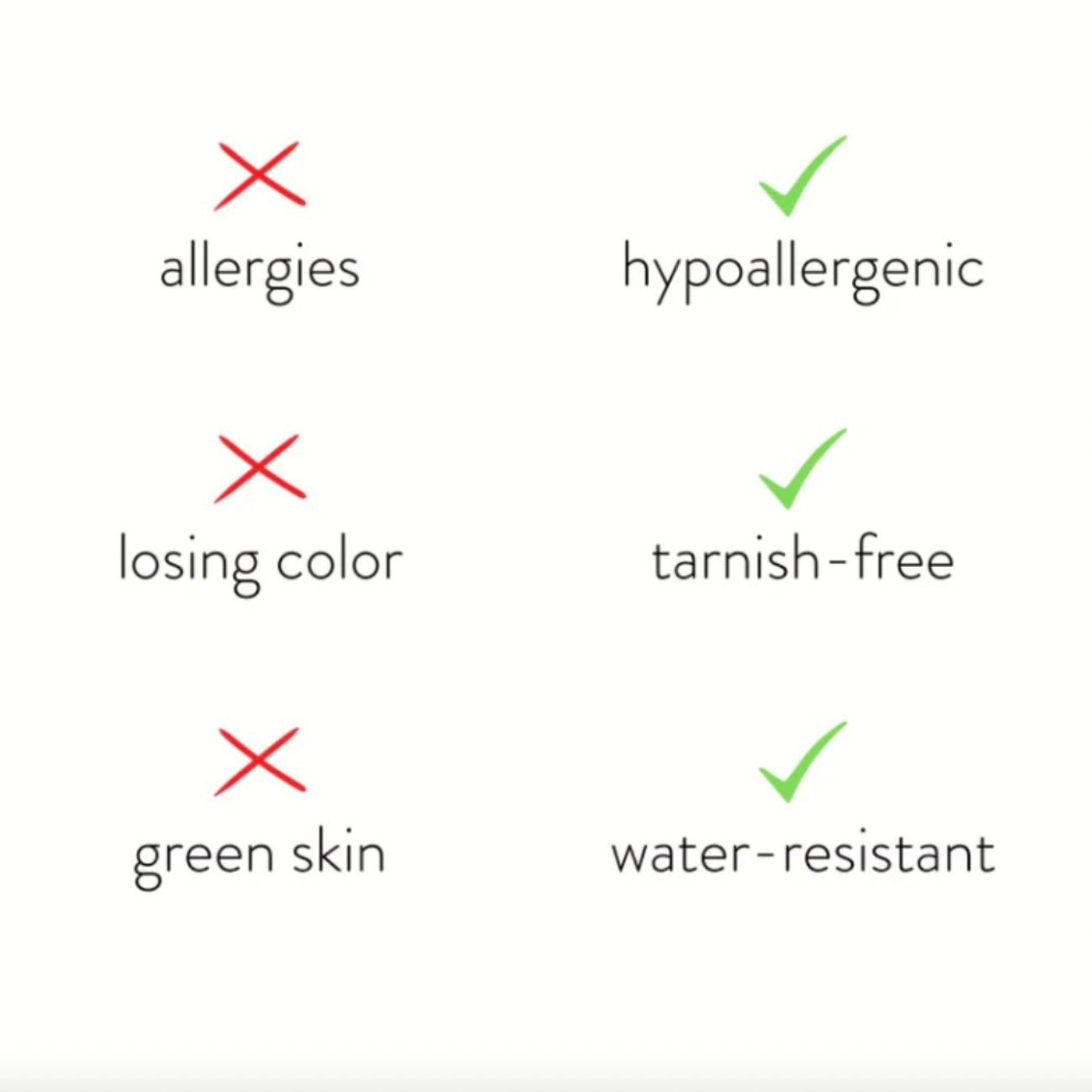 Collana in oro con clip