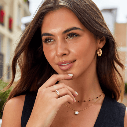 Creoli Sofia intrecciati in argento